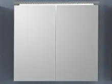 Spiegelschrank >Randolph< in Titan - 80x77x23cm...
