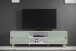 TV-Board >Ankeny< in Weiß Hochglanz - 216x63x40cm (BxHxT)