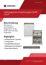 Küchen-Set >Blondelle< in Hellgrau - 260x211x60cm (BxHxT)