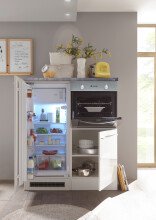 Küchen-Set >Jamesy< in Weiß matt - 320x200x60cm (BxHxT)