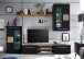 Wohnwand >Goran< in  - 240x190x43cm (BxHxT)