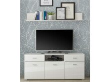 TV-Board >Ella< in Weiß - 140x60x42cm (BxHxT)