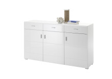 Sideboard >Ella< in Weiß - 150x86x42cm (BxHxT)