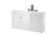 Sideboard >Ella< in Weiß - 150x86x42cm (BxHxT)