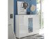 Highboard >Ella< in Weiß - 120x112x42cm (BxHxT)