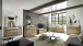 Sideboard >Klaus< in Flagstaff dunkel - 175x84x38cm (BxHxT)