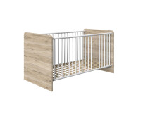 Babybett >Canton< in San Remo Eiche - 80x85x143cm (BxHxT)