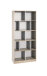 Regal >Canton< in San Remo Eiche - 90x197x38cm (BxHxT)
