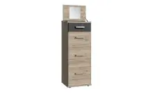 Kommode >Canton< in San Remo Eiche - 46x121x40cm...