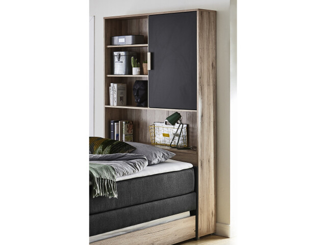 Mehrzweckschrank >Canton< in San Remo Eiche - 94x199x59cm (BxHxT)