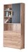 Mehrzweckschrank >Canton< in San Remo Eiche - 94x199x59cm (BxHxT)