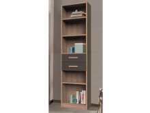 Regal >Canton< in San Remo Eiche - 48x197x40cm (BxHxT)