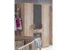 Kleiderschrank >Canton< in San Remo Eiche - 135x199x58cm (BxHxT)