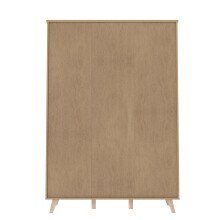 Drehtürenschrank >Vancouver< in Plankeneiche - 139,4x201,5x52,7cm (BxHxT)