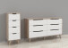 Kommode >Vancouver< in Plankeneiche - 45x108,7x42cm (BxHxT)