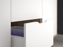 Jugendzimmer-Set >Vancouver< (5-teilig) in Plankeneiche
