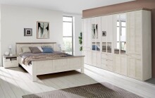 Nachtkommode >Indianapolis< in Schneeeiche - 55,4x45x34,4cm (BxHxT)