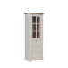 Vitrine >Indianapolis< in Schneeeiche - 75,6x209,8x44,3cm (BxHxT)