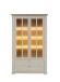 Vitrine >Indianapolis< in Schneeeiche - 125,3x209,8x44,3cm (BxHxT)