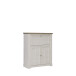 Wohnwand >Indianapolis< in Schneeeiche - 349,9x209,8x55cm (BxHxT)