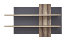 Wandregal >Lydias< in Flagstaff Oak Umbria - 150x88x22cm (BxHxT)