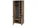 Garderobenschrank >Lydias< in Flagstaff Oak Umbria - 82x204x38cm (BxHxT)