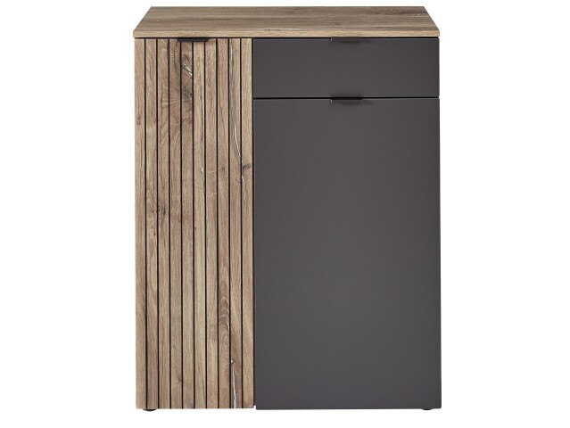 Schuhschrank >Lydias< in Flagstaff Oak Umbria - 82x103x38cm (BxHxT)