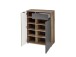 Schuhschrank >Lydias< in Flagstaff Oak Umbria - 82x103x38cm (BxHxT)