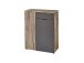 Schuhschrank >Lydias< in Flagstaff Oak Umbria - 82x103x38cm (BxHxT)