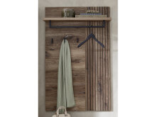 Garderobenpaneel >Lydias< in Flagstaff Oak Umbria - 82x134x30cm (BxHxT)