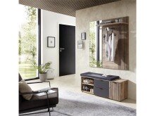 Garderobenpaneel >Lydias< in Flagstaff Oak Umbria - 82x134x30cm (BxHxT)