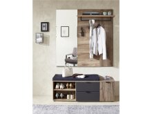Garderobenpaneel >Lydias< in Flagstaff Oak Umbria - 82x134x30cm (BxHxT)
