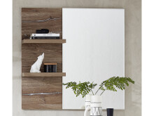 Wandspiegel >Lydias< in Flagstaff Oak Umbria - 82x80x17cm (BxHxT)
