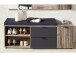 Sitzbank >Lydias< in Flagstaff Oak Umbria - 134x51x38cm (BxHxT)