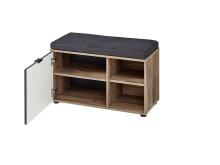 Garderoben-Set >Lydias< (5-teilig) in Flagstaff Oak Umbria - 266x204x38 (BxHxT)