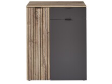 Garderoben-Set >Lydias< (4-teilig) in Flagstaff Oak...