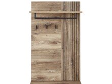 Garderoben-Set >Lydias< (4-teilig) in Flagstaff Oak Umbria - 216x204x38 (BxHxT)