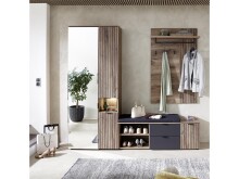 Garderoben-Set >Lydias< (3-teilig) in Flagstaff Oak...