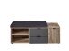 Garderoben-Set >Lydias< (3-teilig) in Flagstaff Oak Umbria - 216x204x38 (BxHxT)