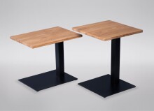 Beistelltisch >Beulah< in Wildeiche aus Massivholz,...