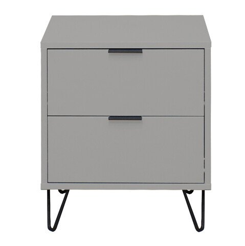 Kommode >Boulder< in Kreidegrau matt Lack DB - 51x62x45cm (BxHxT)
