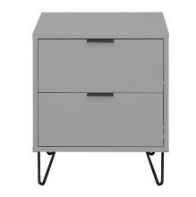 Kommode >Boulder< in Kreidegrau matt Lack DB - 51x62x45cm (BxHxT)