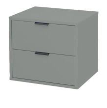Kommode >Boulder< in Pine Green matt Lack BG - 51x47x45cm (BxHxT)
