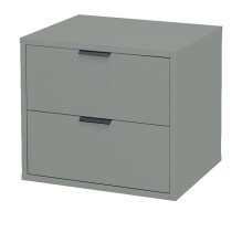Kommode >Boulder< in Pine Green matt Lack BG - 51x47x45cm (BxHxT)