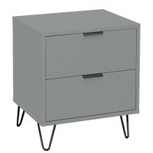 Kommode >Boulder< in Pine Green matt Lack DB - 51x62x45cm (BxHxT)