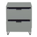 Kommode >Boulder< in Pine Green matt Lack DB - 51x62x45cm (BxHxT)