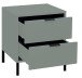 Kommode >Boulder< in Pine Green matt Lack QF - 51x62x45cm (BxHxT)