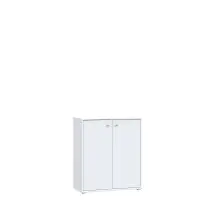 Kommode >Tembi< in Weiß - 73.7x85.5x34.8cm...