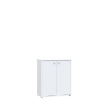 Kommode >Tembi< in Weiß - 73.7x85.5x34.8cm...