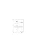 Kommode >Tembi< in Weiß - 73.7x85.5x34.8cm (BxHxT)